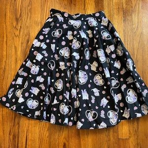 Hell bunny CAT skirt! Size Small.